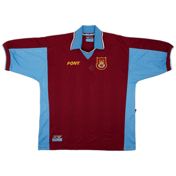 1997-98 West Ham Home Shirt - 10/10 - (Y) 1997-98 West Ham Home Shirt - 10/10 - (Y)