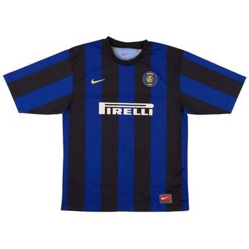 1999-00 Inter Milan Player Issue Home Shirt Di Biagio #14 - 8/10 - (XL)