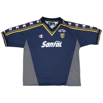 ウェア 2001/2002 PARMA A.C. AWAY FOOTBALL SHIRT PARMA AWAY FOOTBALL SHIRT 2001/02 #7 SARTOR | Retro Football SS