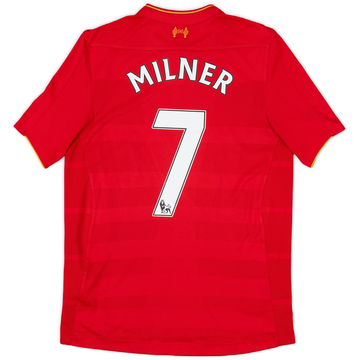 2016-17 Liverpool Home Shirt Milner #7 - 6/10 - (XXL)