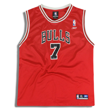 2003-06 Chicago Bulls Hinrich #12 Reebok Jersey (Home) Y