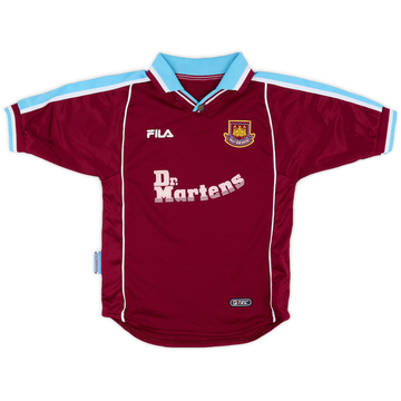 FILA West Ham United シャツ WEST HAM UNITED 2001 2002 2003 HOME FOOTBALL SHIRT FILA