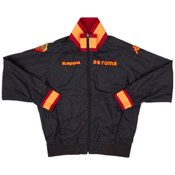 2002-03 Roma Kappa Track Jacket - 9/10 - (L.Boys)