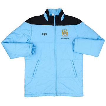 2012-13 Manchester City Umbro Padded Bench Coat - 6/10 - (XL) 2012-13 Manchester City Umbro Padded Bench Coat - 6/10 - (XL)