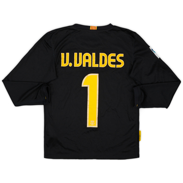 2012-13 Barcelona GK Shirt V.Valdes #1 - 4/10 - (M)