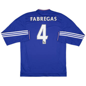 Chelsea FC Fàbregas 4 サッカーシャツ Chelsea Home Jersey #4 Cesc Fàbregas Season 2015/2016 Size M