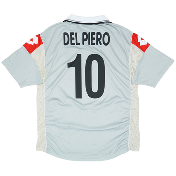 2000-01 Juventus Away Shirt Del Piero #10 - 5/10 - (XL)