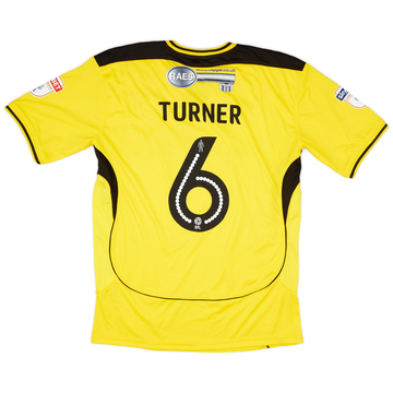 2016-17 Burton Albion Match Issue Home Shirt Turner #6