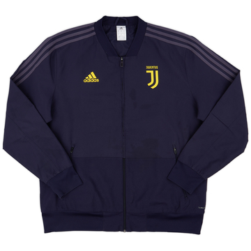 2018-19 Juventus adidas Hooded Track Jacket - 4/10 - (XL)