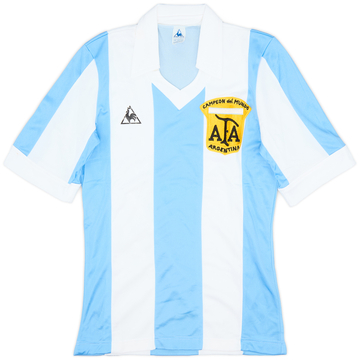1980 82 Argentina Home Campeon del Mundo Shirt M