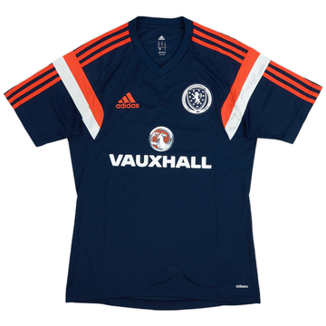 2014-15 Scotland adidas Camiseta de entrenamiento - 9/10 - (S)