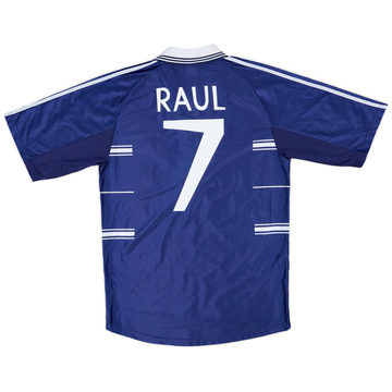 高級品市場 1998-99 Real Madrid Away Shirt Raul #7 - 7/10 - (M) ウェア