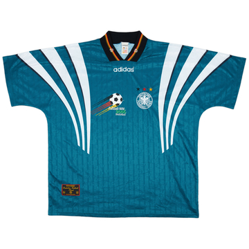 独特の上品 Germany 1996-98 Away (L) - 9/10 - #11 Kuntz Shirt ウェア