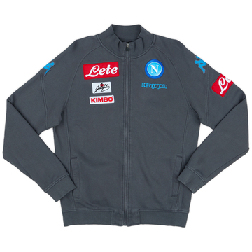 2017-18 Napoli Kappa Track Jacket - 6/10 - (S.Boys)