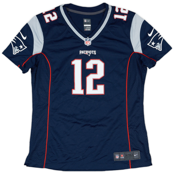 グランドホールセール 2016-19 New England Patriots Brady #12 Nike Game Alternate 記念グッズ