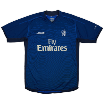 2002-04 Chelsea Away L/S Shirt Veron #20 - 9/10 - (L)