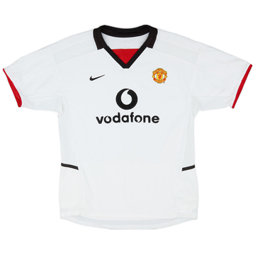 2002-03 Manchester United Third Shirt Veron #4 - 5/10 - (L.Boys)