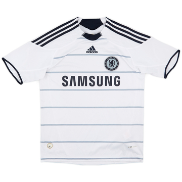 09/10 adidas × CHELSEA Away Game Shirts 2009-10 Chelsea Away L/S Shirt - 9/10 - (L.Boys)