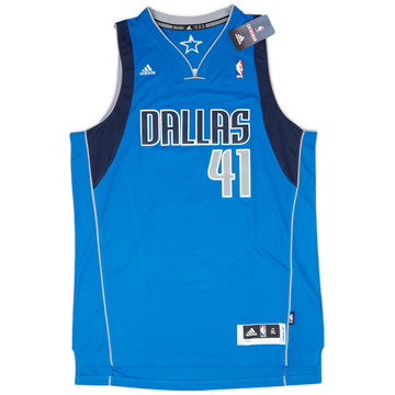 2006-09 Authentic Dallas Mavericks Nowitzki #41 adidas