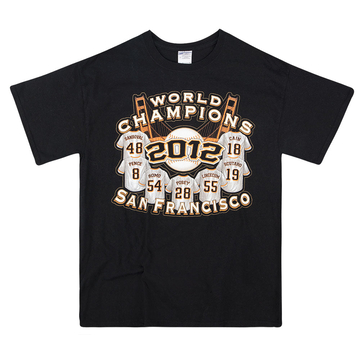 2012 San Francisco Giants World Series Champions Majestic