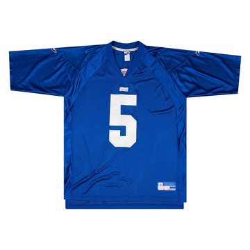 1999 New York Giants Collins #5 Starter Home Jersey (Very Good) XL