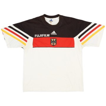 1996-97 Germany adidas Cotton Tee - 8/10 - (XL.Boys)