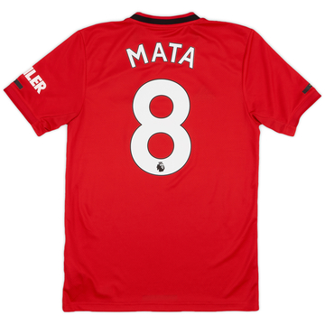 2019 20 Manchester United Home Shirt Mata 8 6 10 L