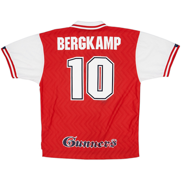2002-04 Arsenal Home Shirt Bergkamp #10 - 6/10 - (S)