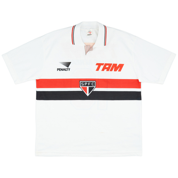 1993 Sao Paulo Home Shirt - 8/10 - (L)