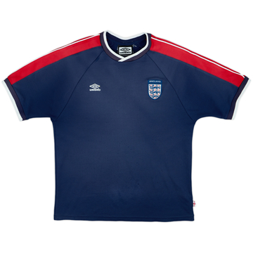 2000-01 England Umbro Training Shirt - 9/10 - (M)