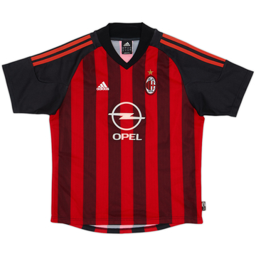 Camiseta de local del AC Milan 2002-03 - 5/10 - (XL.Niños)