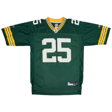 1966 Green Bay Packers Nitschke #66 Reebok Throwback Home Jersey  (Excellent) L