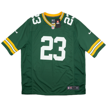 2014 18 Green Bay Packers Clinton Dix 21 Nike Game Home Jersey XL