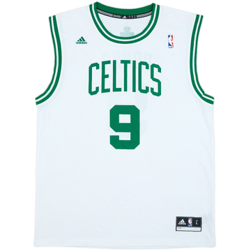 Camiseta adidas de local del Boston Celtics Rondo #9 2010-14 - 8/10 - (L)
