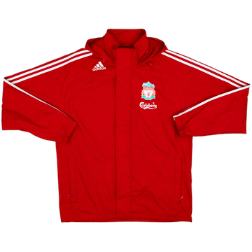 2008-09 Chaqueta impermeable con capucha adidas del Liverpool - 7/10 - (M)