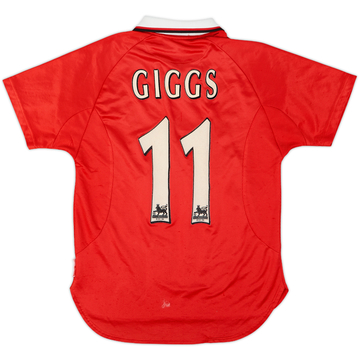 Nike Manchester United GIGGS 11 シャツ M Manchester United 2011 - 2012 Home Jersey #11 Giggs Nike Red Shirt
