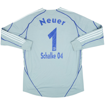 2009-10 Schalke GK Shirt Neuer #1 - 9/10 - (3XL)