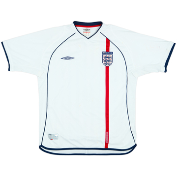 2001-03 England Home Shirt - 4/10 - (L)