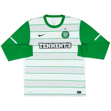 2011-12 Celtic Away L/S Shirt - 5/10 - (XL)