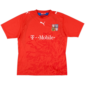 2006-08 Czech Republic Basic Home Shirt - 7/10 - (L)
