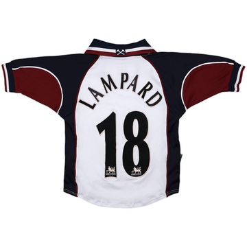 1997-98 West Ham Away Shirt Lampard #18 - 9/10 - (XL)