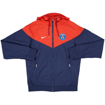 2017-18 Paris Saint-Germain Nike Hooded Track Jacket - 9/10