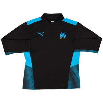 特価ブランド 2018-19 Olympique Marseille Puma 1/4 Zip Training Top - 7/10 ウェア