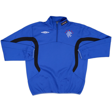 2010-11 Rangers Umbro Hooded Rain Jacket - 9/10 - (M)