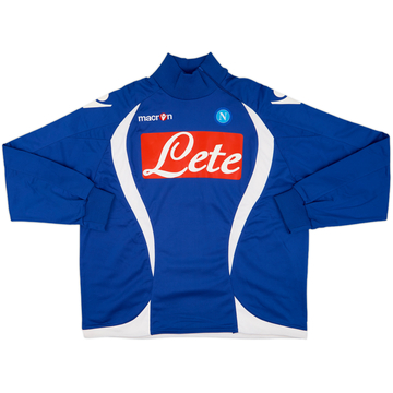 macron SSCナポリ フルジップジャケット XXL Macron SSC Napoli Football SERIE A zip Jacket xl.boys (XS