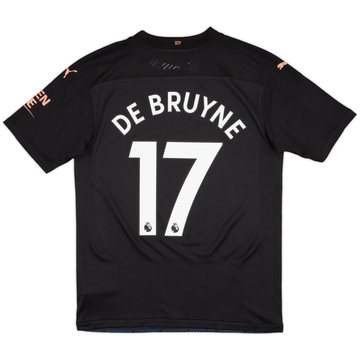 2020-21 Manchester City Home Shirt De Bruyne #17 - 9/10 - (XXL)