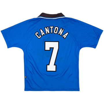1996-98 Manchester United Third Shirt Cantona #7 - 5/10 - (M)