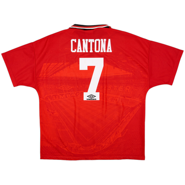 【最終価格】マンチェスターU/94-96/H #7 カントナ 1994-96 Manchester United Third Shirt Cantona #7 - 9/10 - (L)