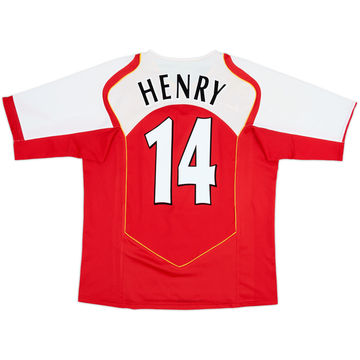 2004-05 Arsenal Camiseta de local Henry #14 - 8/10 - (L)
