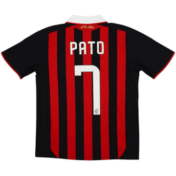 2009-10 AC Milan Home Shirt Pato #7 (XL)